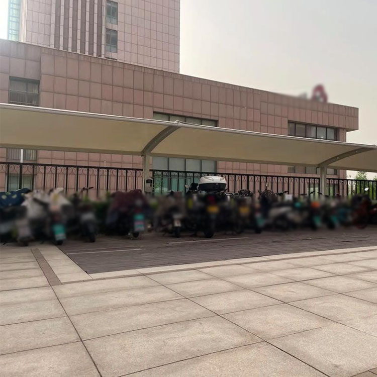 黄平县膜结构电动车棚